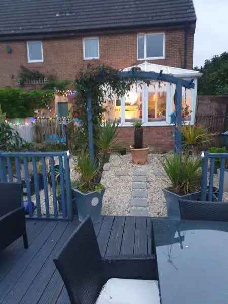 3 Bed Semi-Detached House Large Garden Quiet Village Location