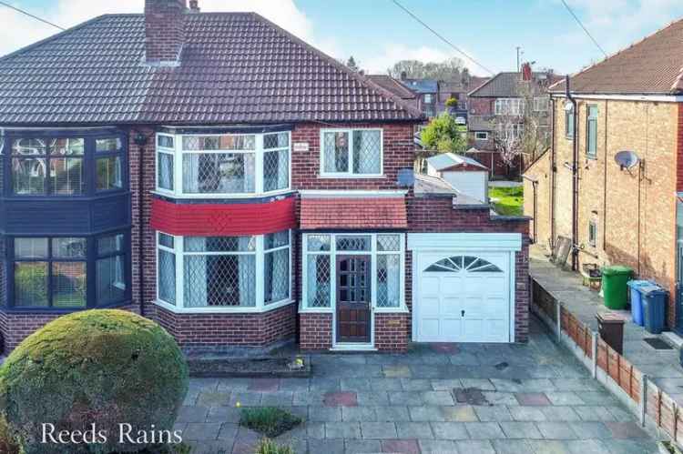 3 Bedroom Semi Detached House for Sale Manchester M19