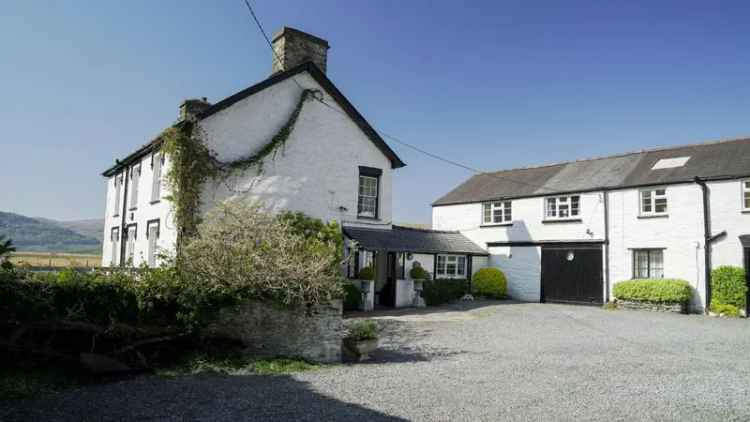 17-Acre Smallholding with River Dyfi Fishing Rights Near Machynlleth