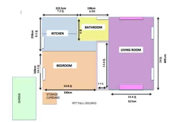 Large 1 Bed Flat Swap Great Transport Links Central London