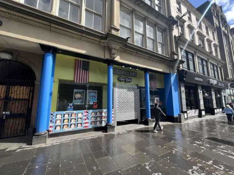 Glasgow City Centre Retail Unit - Class 3 Consent