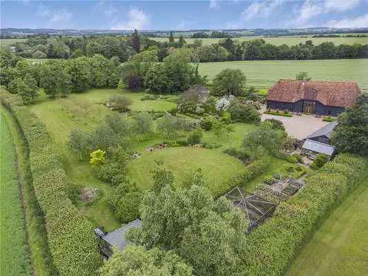 Grade II Listed Barn Conversion with 1.65 Acres