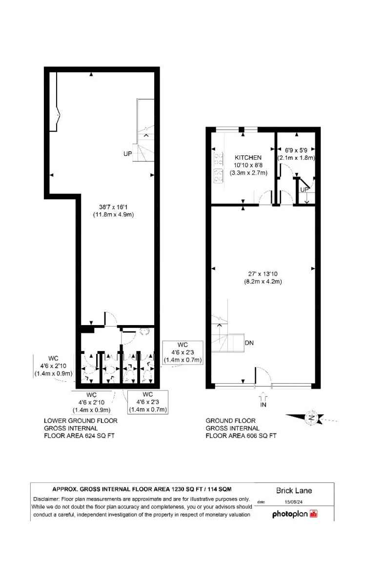 0 Bedroom Restaurant House to Rent Near Liverpool Street Station