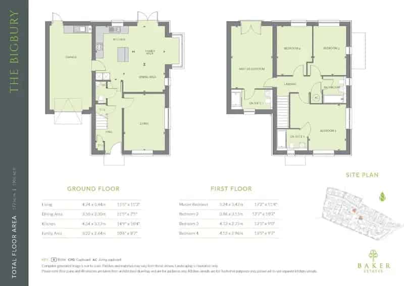 4 Bed House for Sale - Freehold - Triple Glazing - Garage