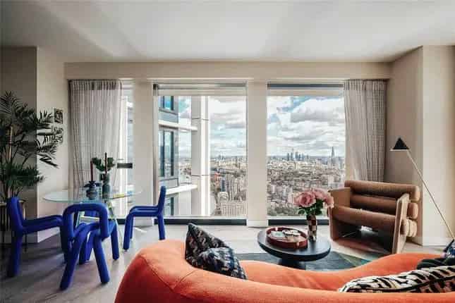 Luxury Flat for Sale in River Park Tower Nine Elms