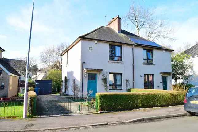 3 Bedroom Semi-Detached House for Sale in Riddrie Glasgow