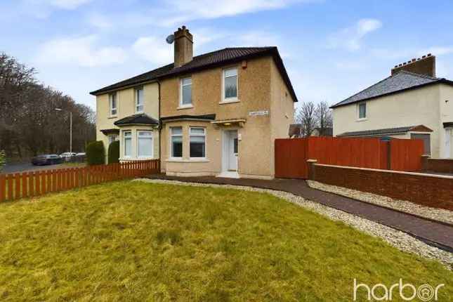 Spacious 4-Bedroom Semi-Detached House for Sale in Sandyhills Glasgow