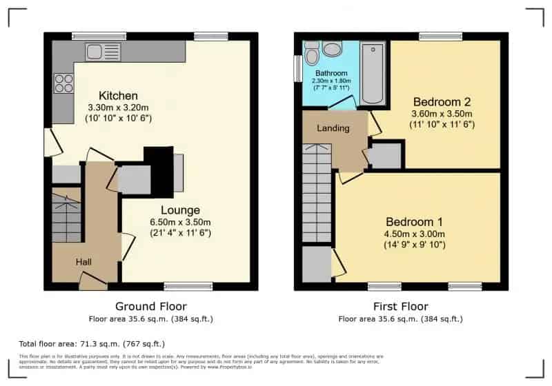 2 Bedroom Semi Detached House For Sale