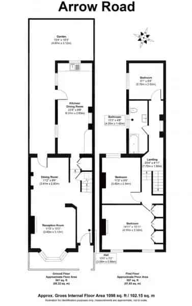 3 Bedroom Victorian Terrace House Near Bow Church