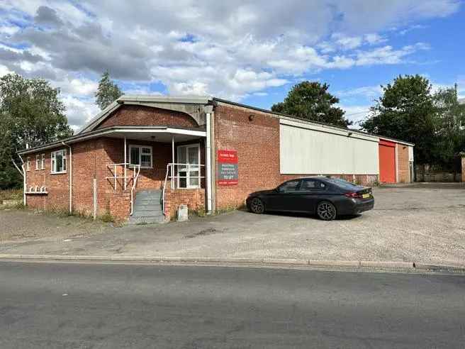 Warehouse with Offices and Parking