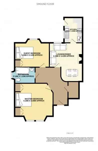 2 bedroom  Flat