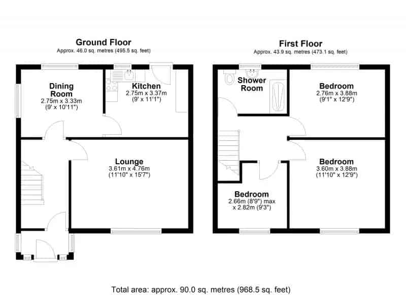 3 Bedroom Semi-Detached House Near Birmingham City Centre