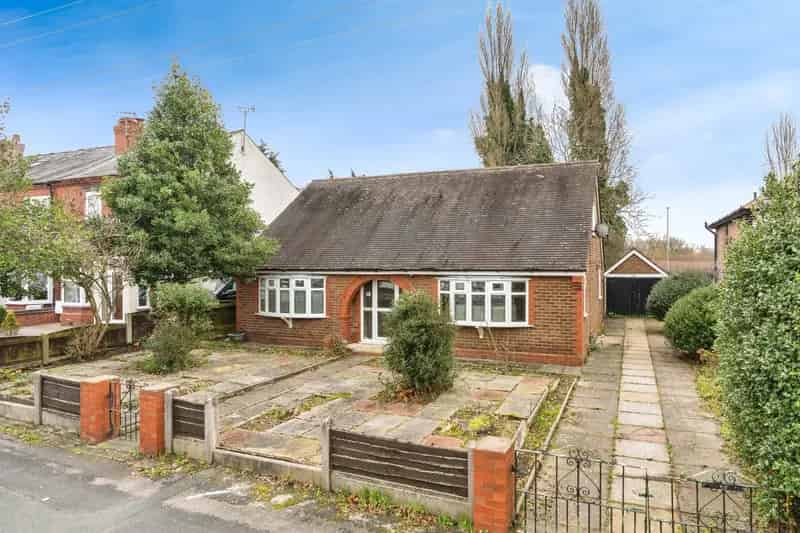 Spacious Detached Bungalow Hollins Green Modernisation Potential