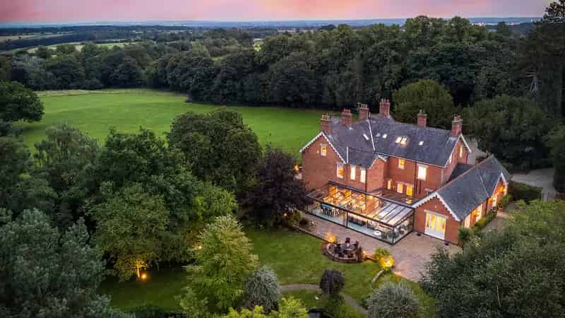 8-Bedroom Victorian House with Coach House and 11 Acres