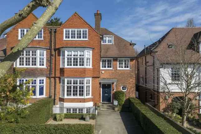 Hampstead Edwardian House for Sale Six Seven Bedrooms Garden Gym