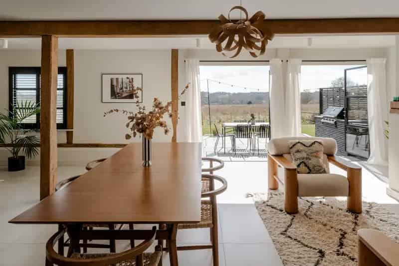 East Heath Barn Hawkhurst Kent Modern Home with Annexe and Tennis Court