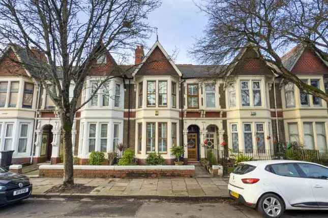 Terraced house for sale in Roath Court Road, Roath, Cardiff CF24