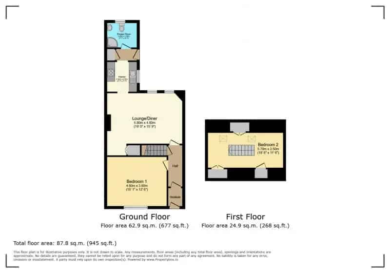2 Bedroom Terraced House For Sale