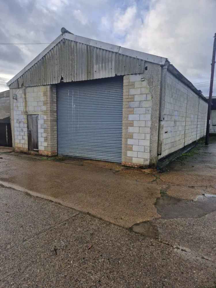 800 sq ft Warehouse to Let - Secure Site with A12 Access