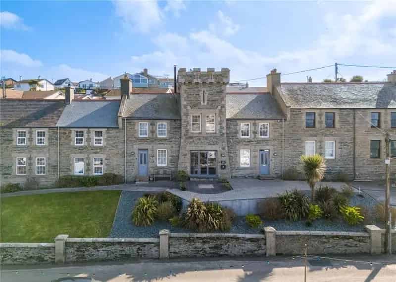 Porthleven Sea View Tower House 3 Bedroom Home For Sale
