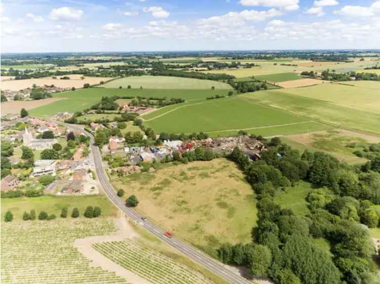 7.78 Acre Site Great Ellingham Part Brownfield Part Pasture Land