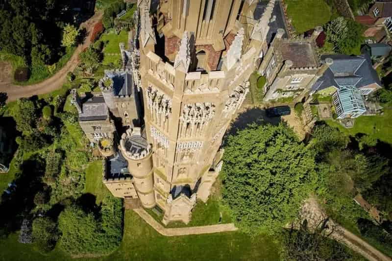 Hadlow Tower: Unique Victorian Gothic Tower for Sale