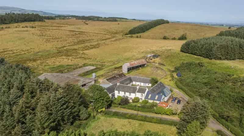 South Craig Farm: 11-Acre Farmhouse with Farm Buildings and Solar Panels