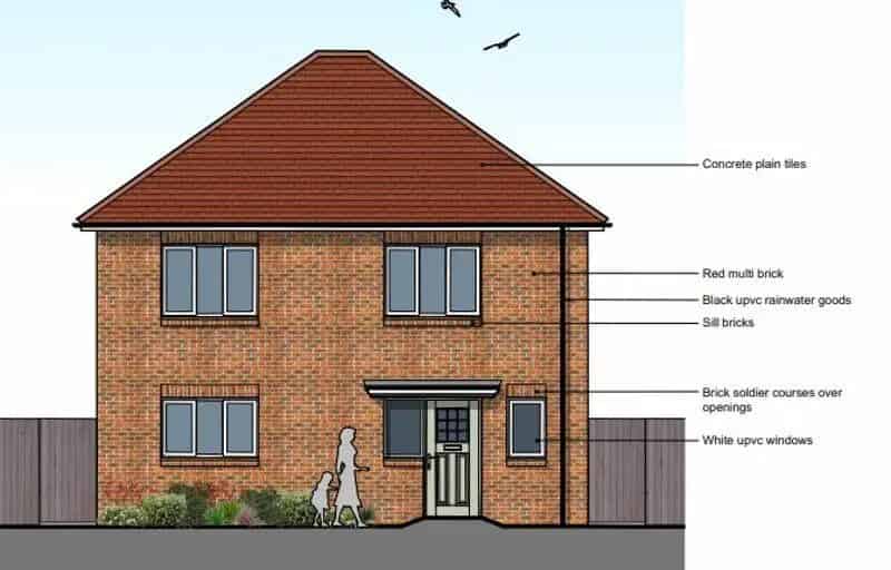 Marlow Self Build Plot Four Bedroom Detached House Planning Permission