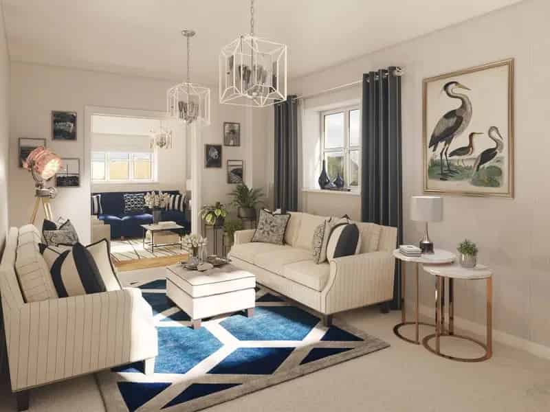 5 Bedroom Detached Home with Open Plan Kitchen and Double Garage