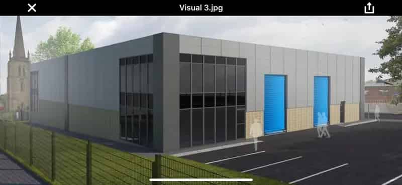 High Quality Showroom Industrial Trade Counter Units