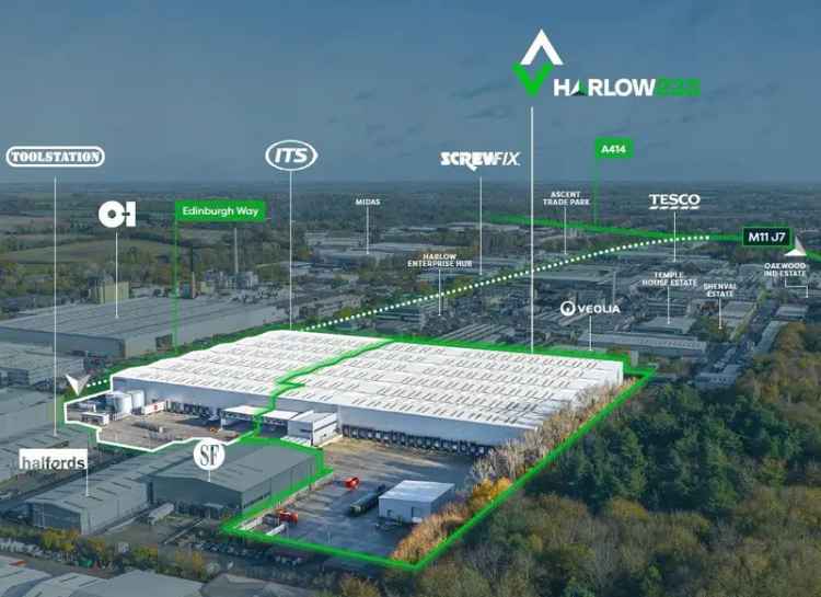 240089 sq ft Modern Distribution Warehouse Harlow To Let