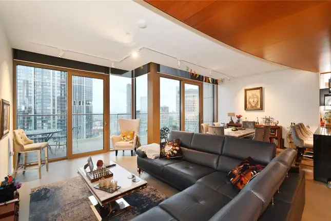 Luxury 2-Bed Skyloft Canary Wharf One Park Drive