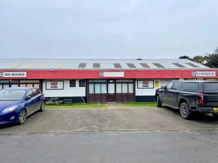 3121 sq ft Refurbished Warehouse Unit with Office Space