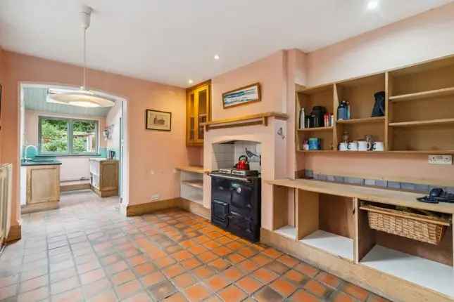 Terraced house for sale in Cleveland Gardens, Barnes SW13