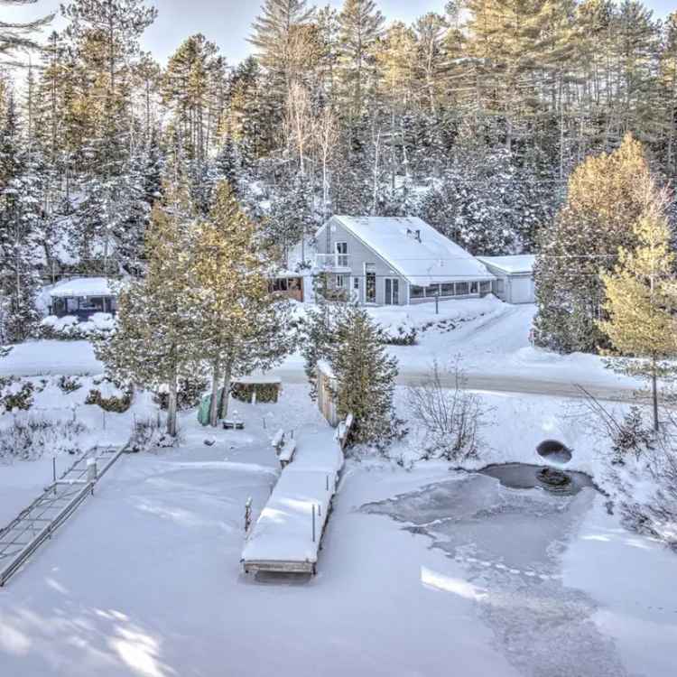 Lake Brule View House 3 Bedrooms Heated Garage Private Lake Access