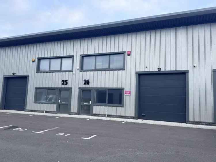 Modern Industrial Warehouse Unit with Mezzanine