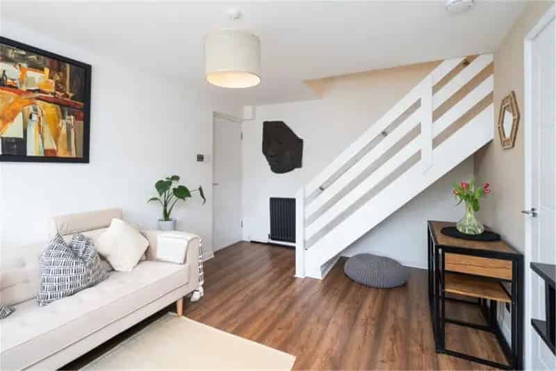 1 Bed House East Craigs Modern End Terraced House with Garden Parking