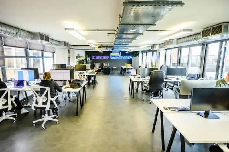 Queen Square Office Space Contemporary Open Plan Office