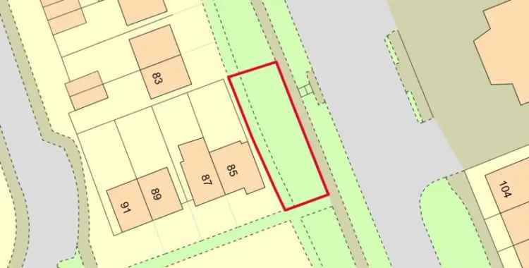 Freehold Plot of Land 192 sq m Near Sovereign Park