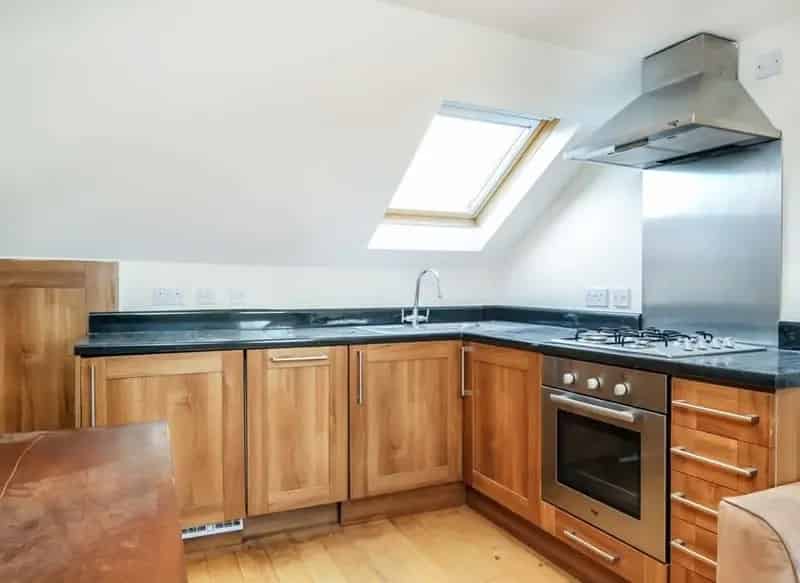 One Bedroom Apartment Top Floor Open Plan Kitchen Reception
