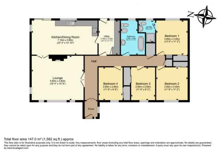 4 Bedroom Bungalow with Amazing Views