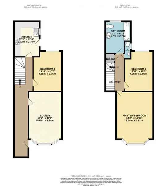 3 bedroom  Maisonette