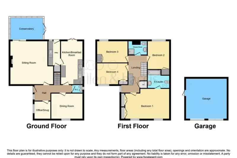 4 Bed Family Home with Double Garage and Large Garden