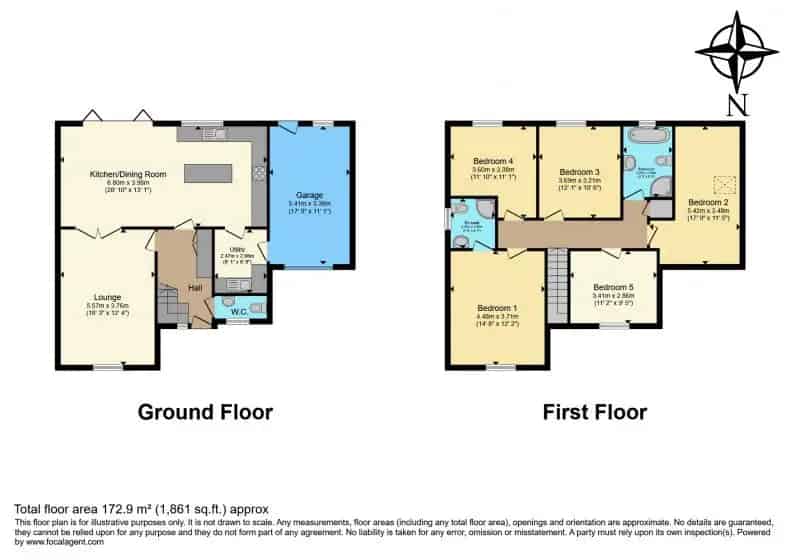 5 bedroom  Detached house