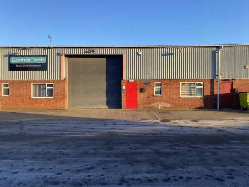 Modern Industrial Storage Unit Lincoln A46 1778 sq ft