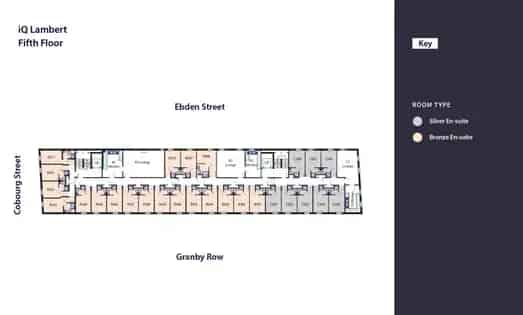1 room flat of 38 m² in Manchester