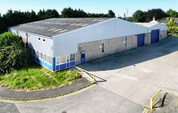 Modern Detached Warehouse Unit with Office Space and Private Parking