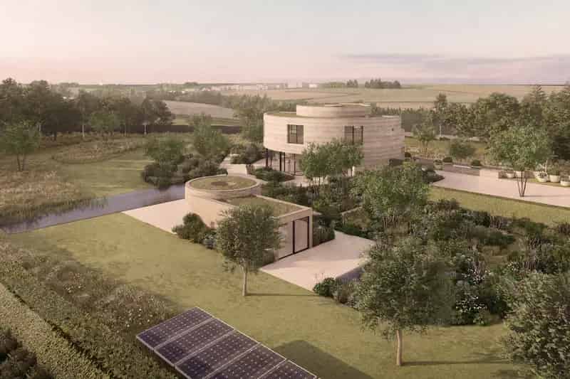 Modern House Design Exton Rutland 365 Acres Biodiverse Gardens