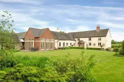 Modernized 19th Century Farmhouse 6783 sq ft 2.44 Acres Derbyshire