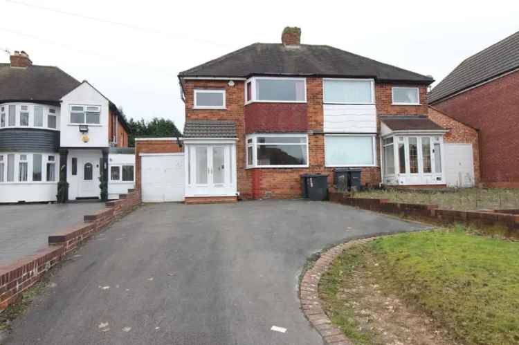 3 Bedroom Semi Detached House Birmingham